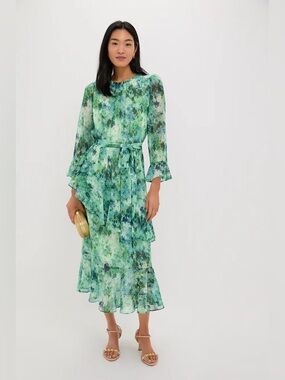 Tuckernuck Water Lilies Sasha Dress Size XXXL